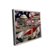 Washington, DC Monuments Rubber Magnet