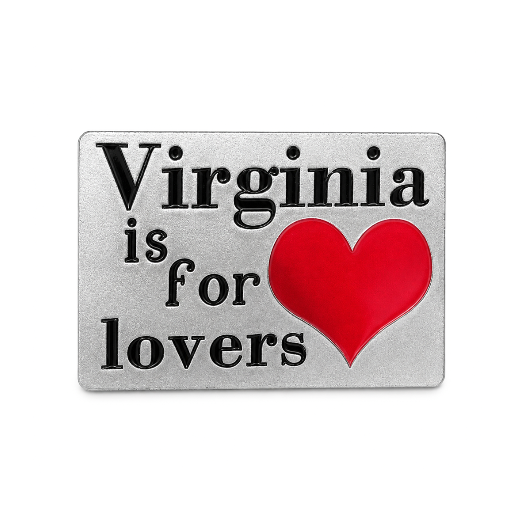 Virginia is for Lovers Rubber Magnet