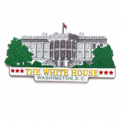 White House Washington DC Souvenir Polyresin Magnet