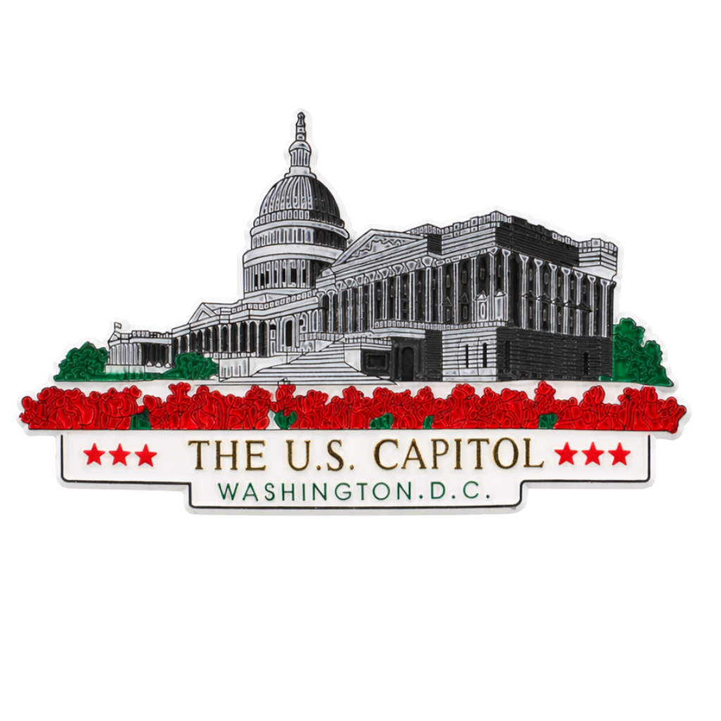 THE U.S. Capitol Rubber Magnet