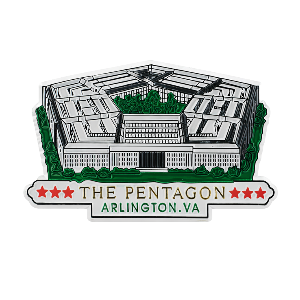 Pentagon Rubber Magnet