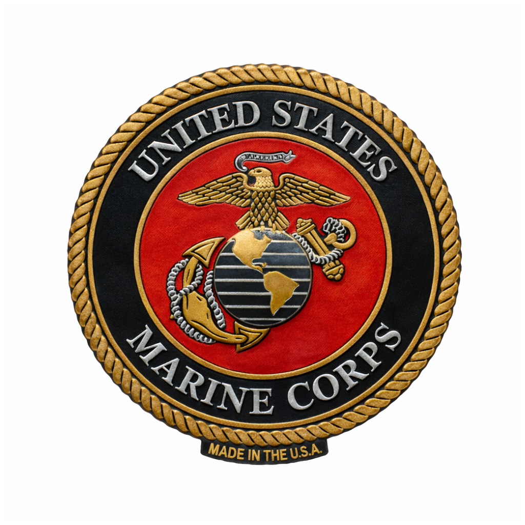 US Marine Corps Seal Rubber Magnet