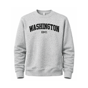 Washington DC Crewneck Sweatshirt – Classic Collegiate Pullover Sweater