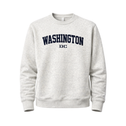 Washington DC Crewneck Sweatshirt – Classic Collegiate Pullover Sweater