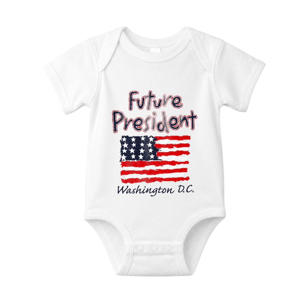 Baby Onesie Future President Washington Dc