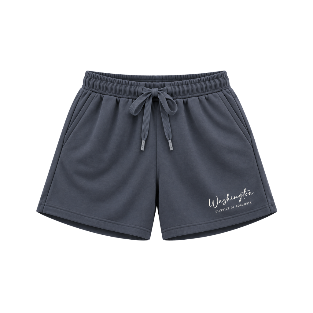 Washington DC Women’s Cropped T-Shirt and Shorts Set