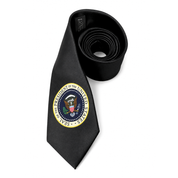 Presidential Seal Black Neck Tie – Washington DC Souvenir Tie