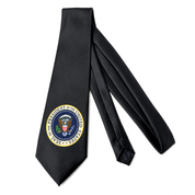 Presidential Seal Black Neck Tie – Washington DC Souvenir Tie