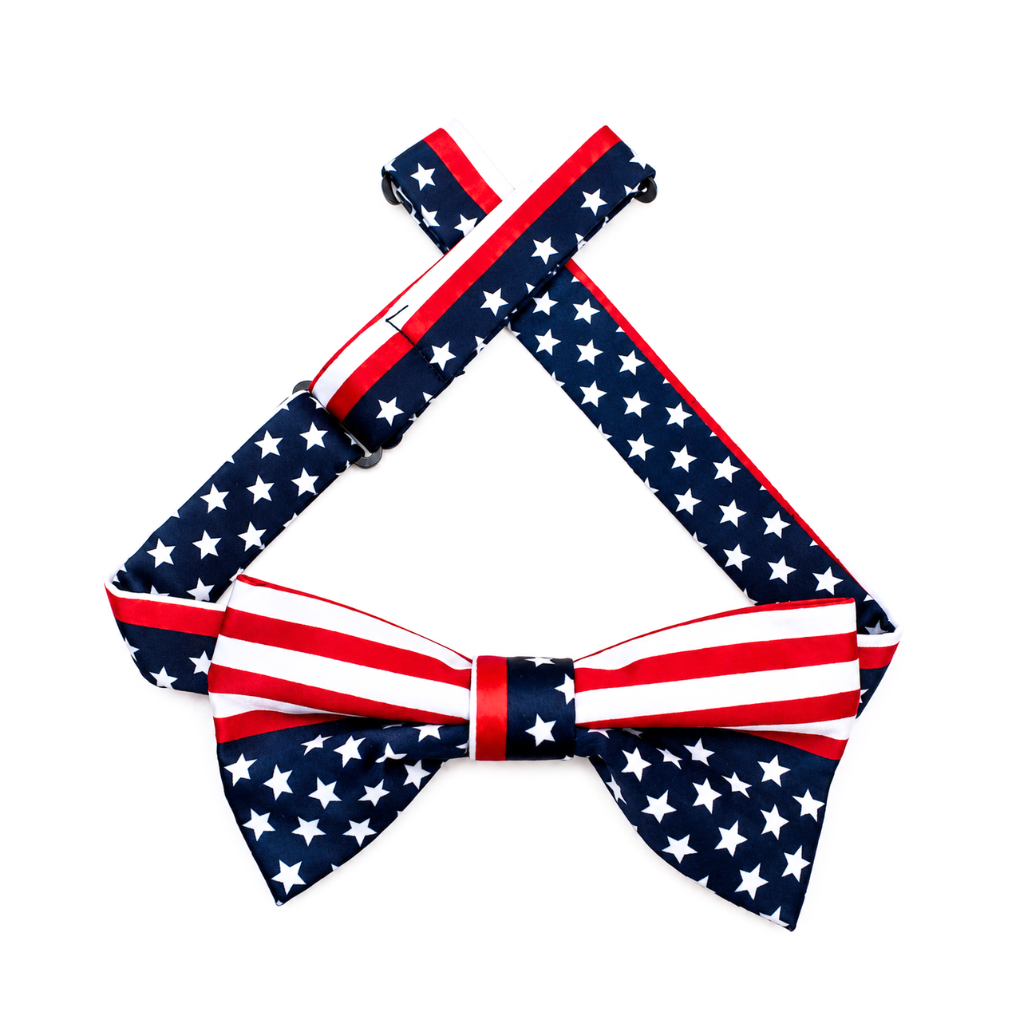 American Flag Bow Tie – USA Stars and Stripes