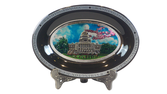 Chockin Oval Plate Capitol