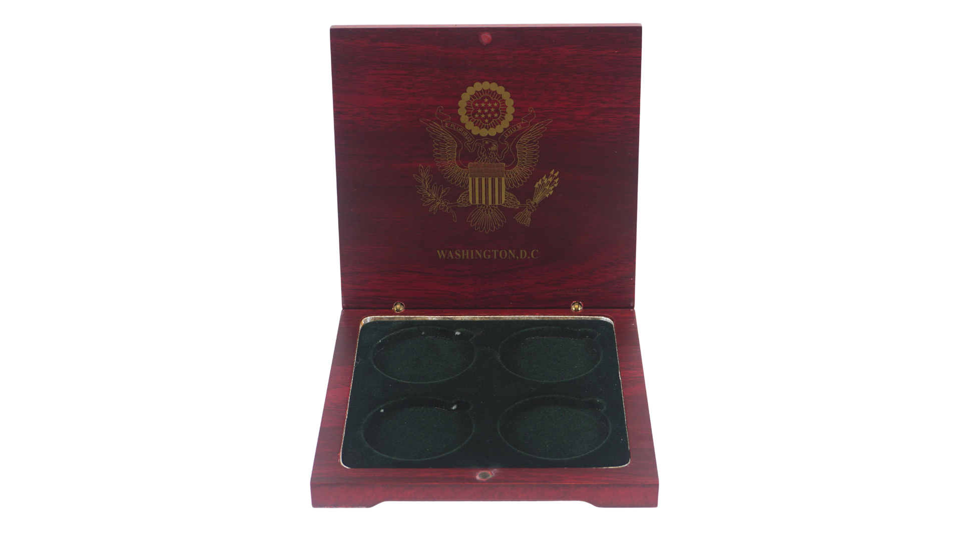 Wood Coins Holder One Hole