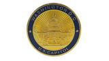 U.S Capitol Blue Collectible Coin