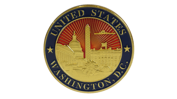 Washington DC Panoramic Coins