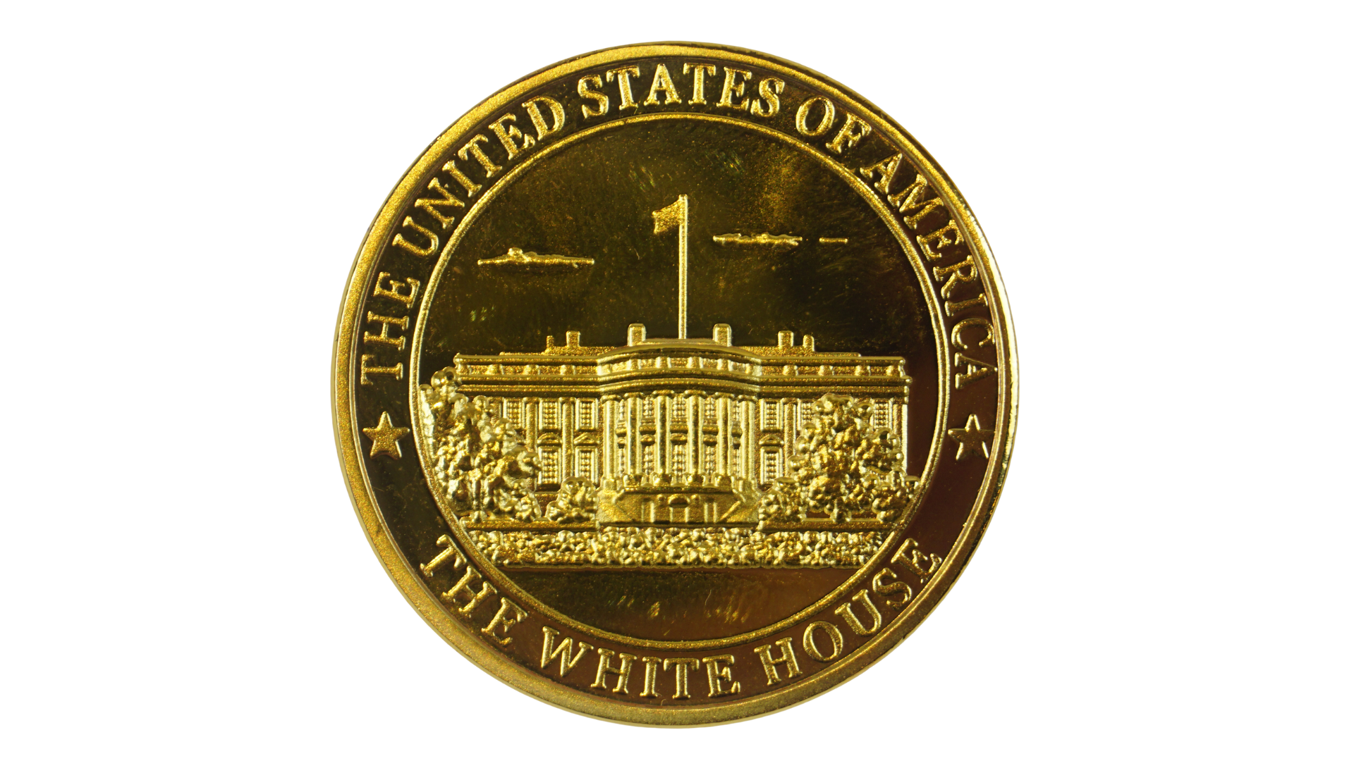 White House Gold Collectible Coin