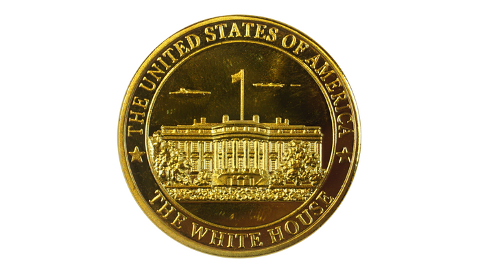 White House Gold Collectible Coins