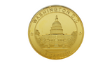 U. S Capitol Gold Collectible Coin