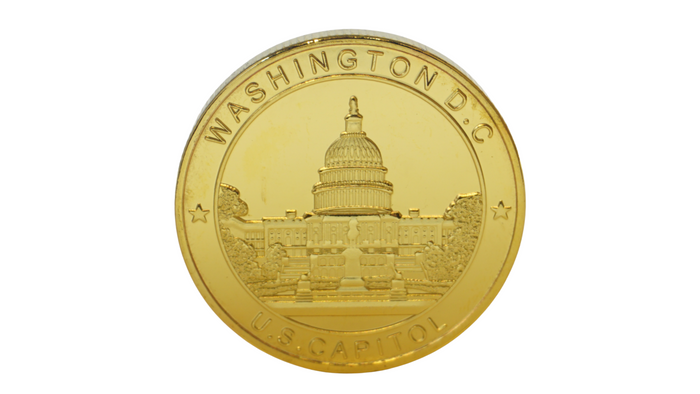 U. S Capitol Gold Collectible Coins