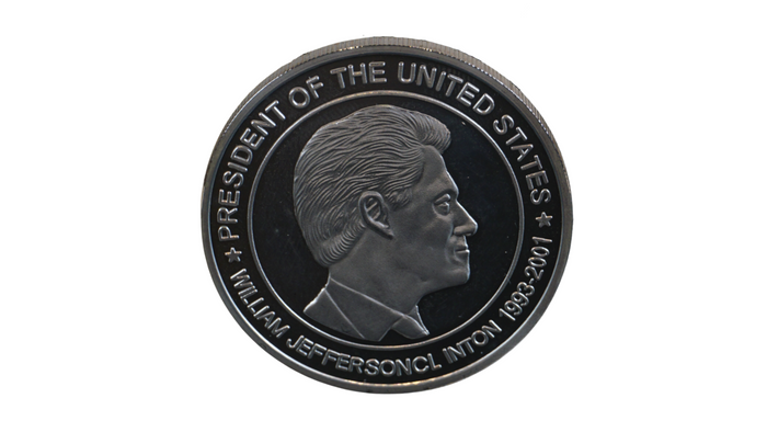 Bill Clinton Collectible Coins