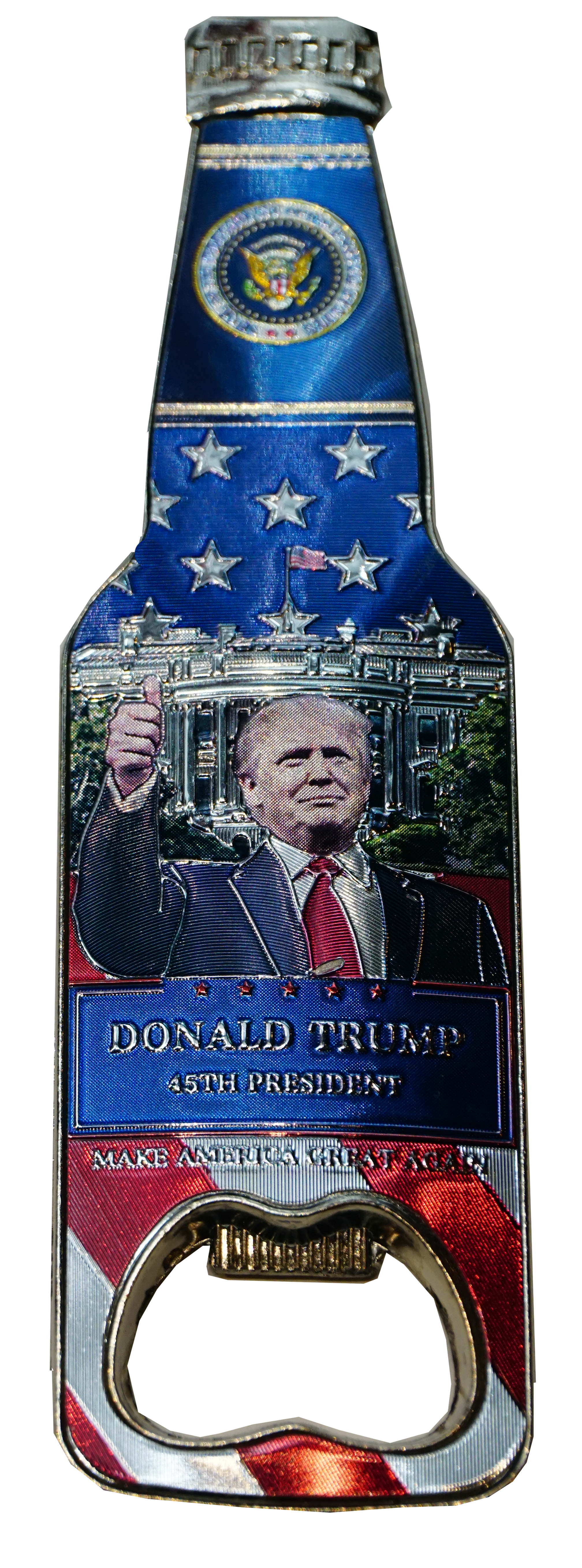President Trump Bottle Opener Magnet