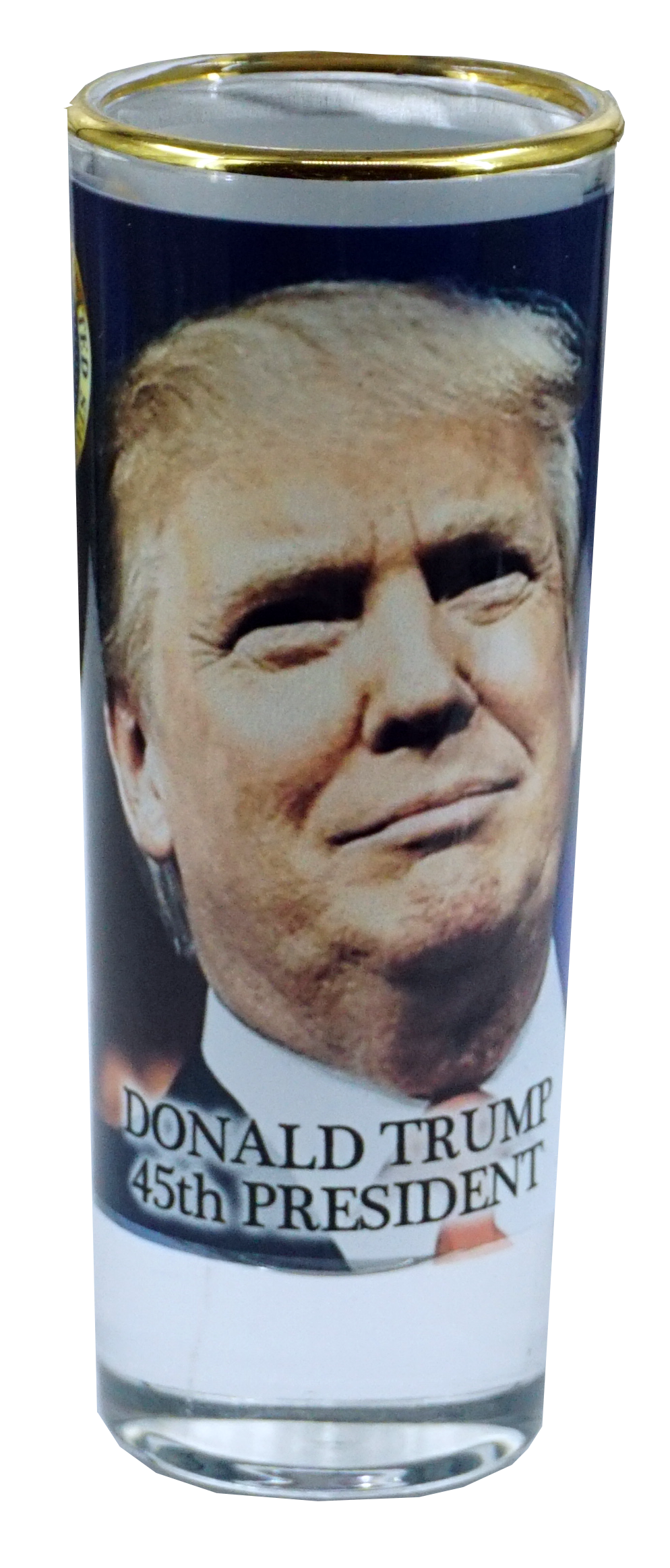 45th President Donald Trump Shooter Glass
