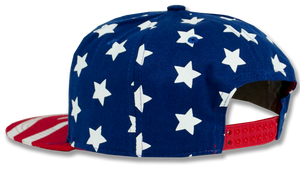 USA American Flag Snapback Embroidered Baseball Cap