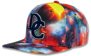 Washington DC Embroidered Snapback Baseball Cap Galaxy Red