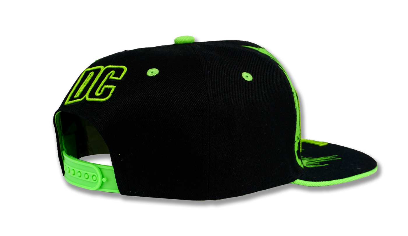 Washington DC Snapback Embroidered Baseball Cap Black Abe s