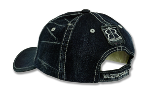 Washington DC Embroidered Dark Denim Baseball Cap