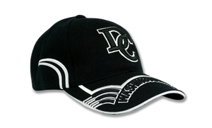 Washington DC Embroidered Baseball Cap Black