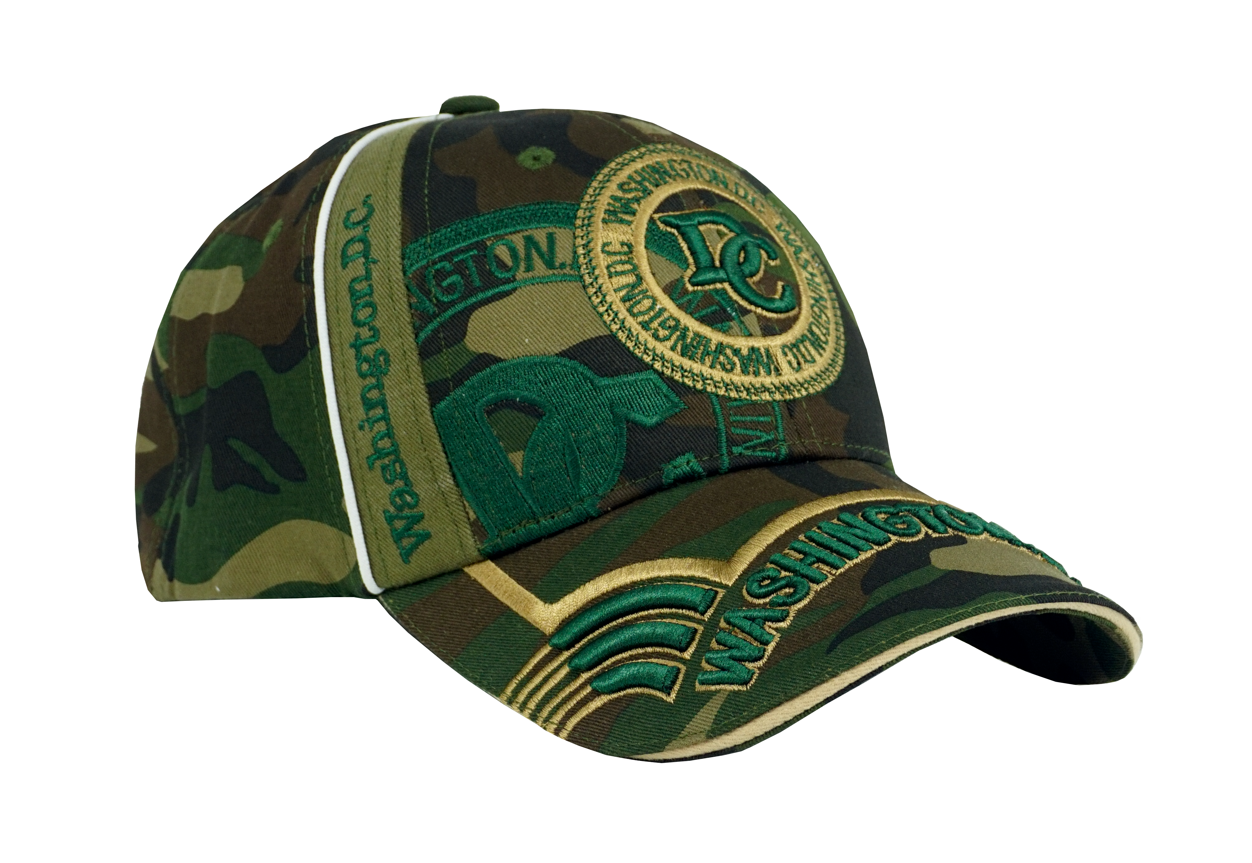 Embroidered DC Baseball Cap