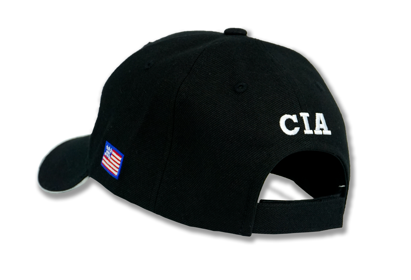 CIA Embroidered Baseball Cap Black – Abe's Gifts Washington DC