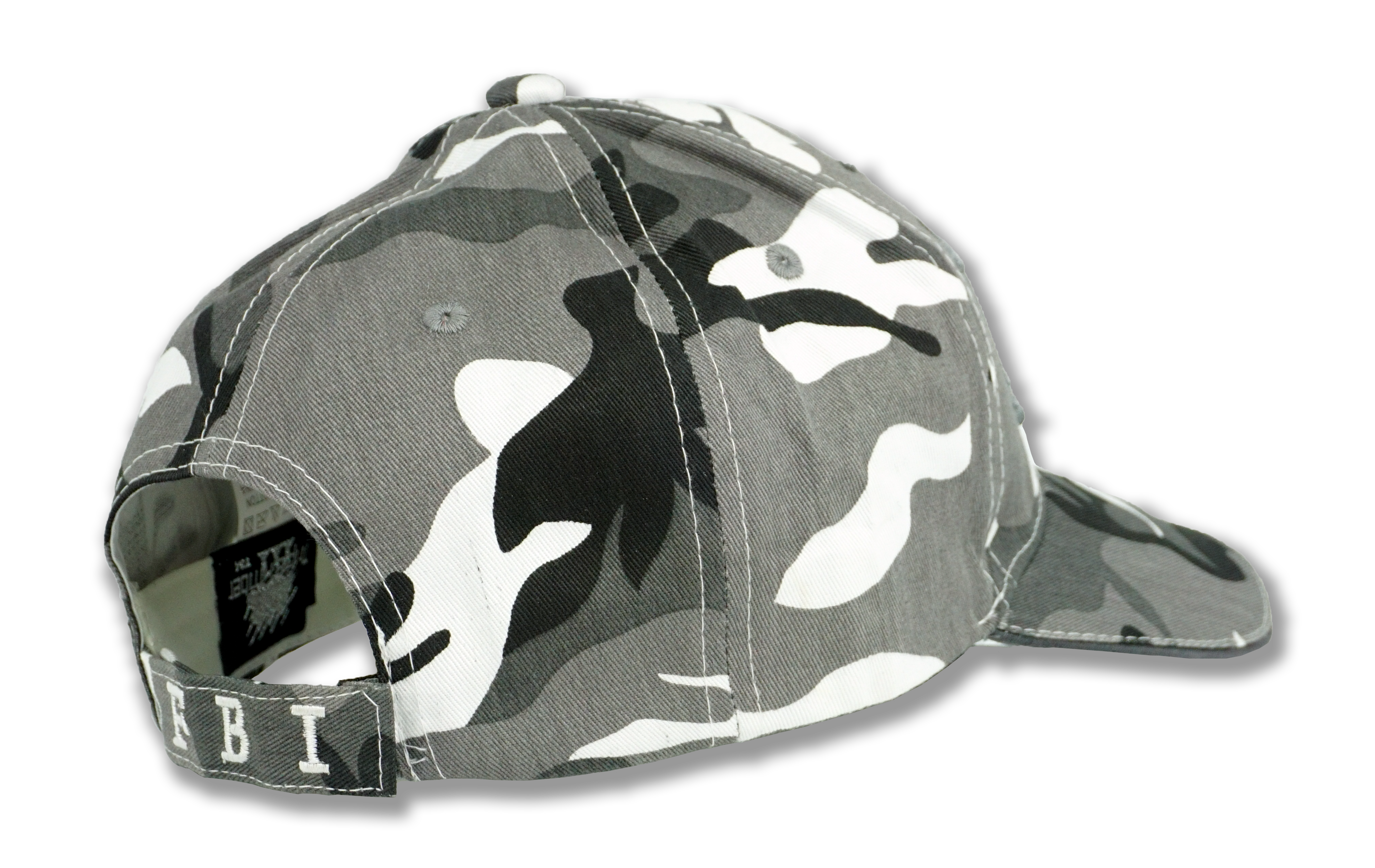 FBI Embroidered Baseball Cap Camouflage