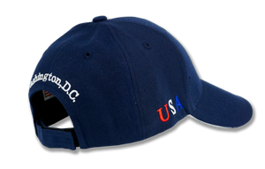 Presidential Seal Embroidered Baseball Cap Navy Blue