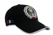 Presidential Seal Embroidered Baseball Cap Black