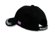 The White House Embroidered Baseball Cap Black