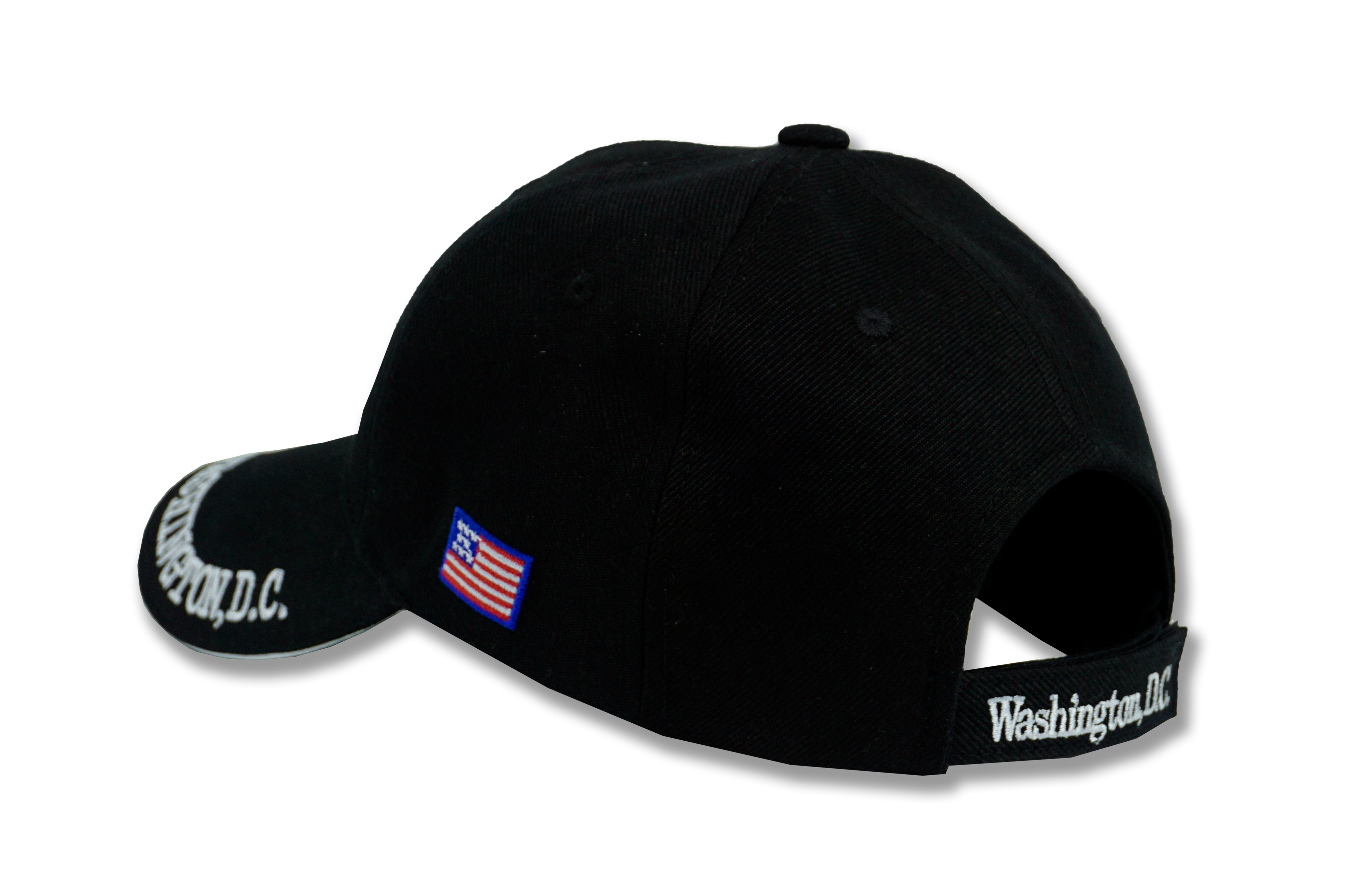 The White House Embroidered Baseball Cap Black