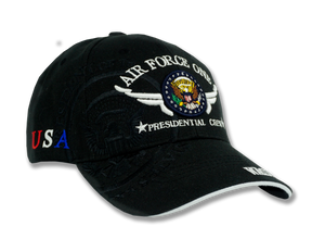 Air Force One Embroidered Baseball Cap Black