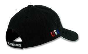 Air Force One Embroidered Baseball Cap Black