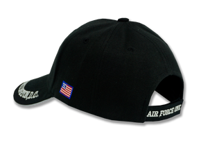 Air Force One Embroidered Baseball Cap Black