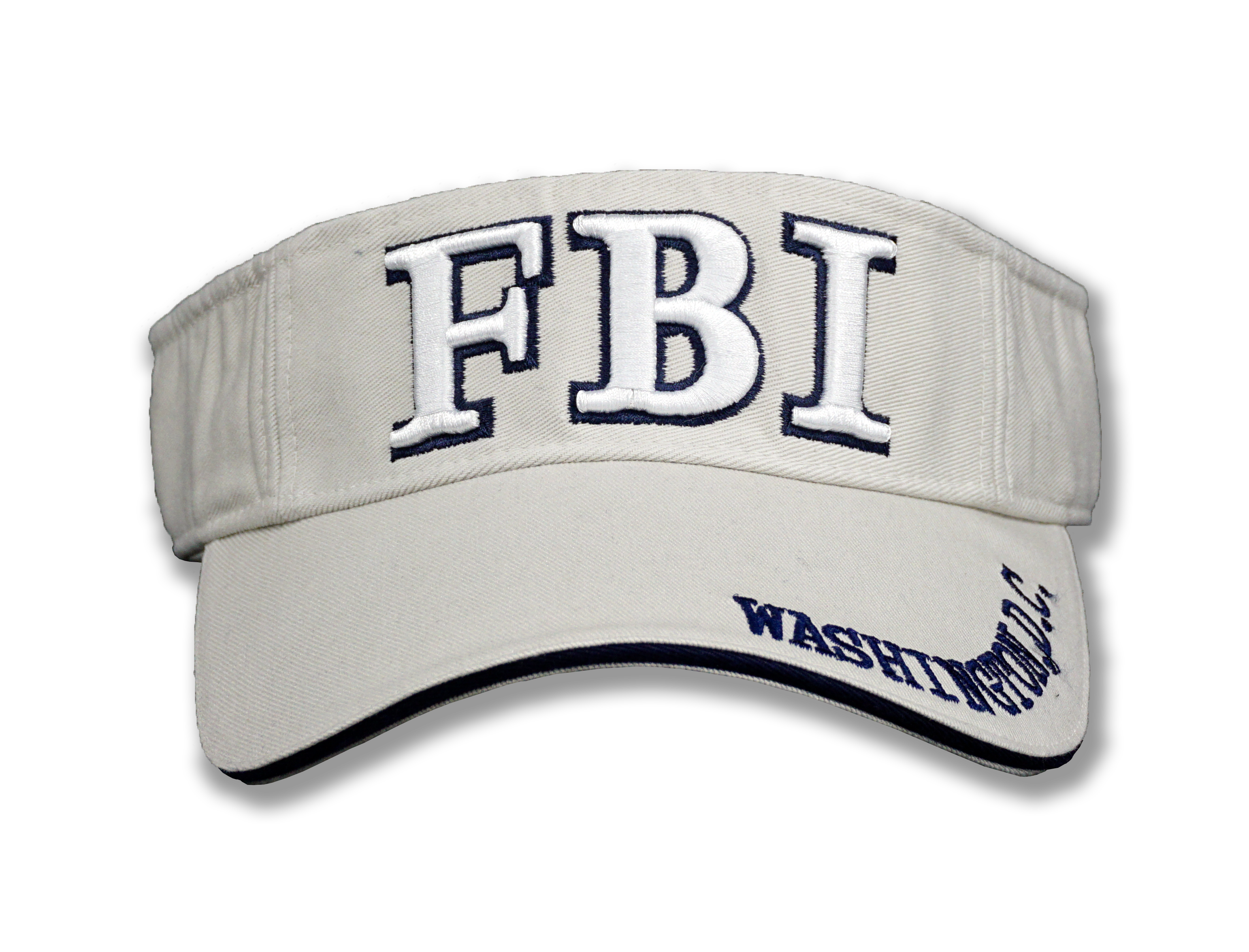 Black FBI Sun Visor Washington DC