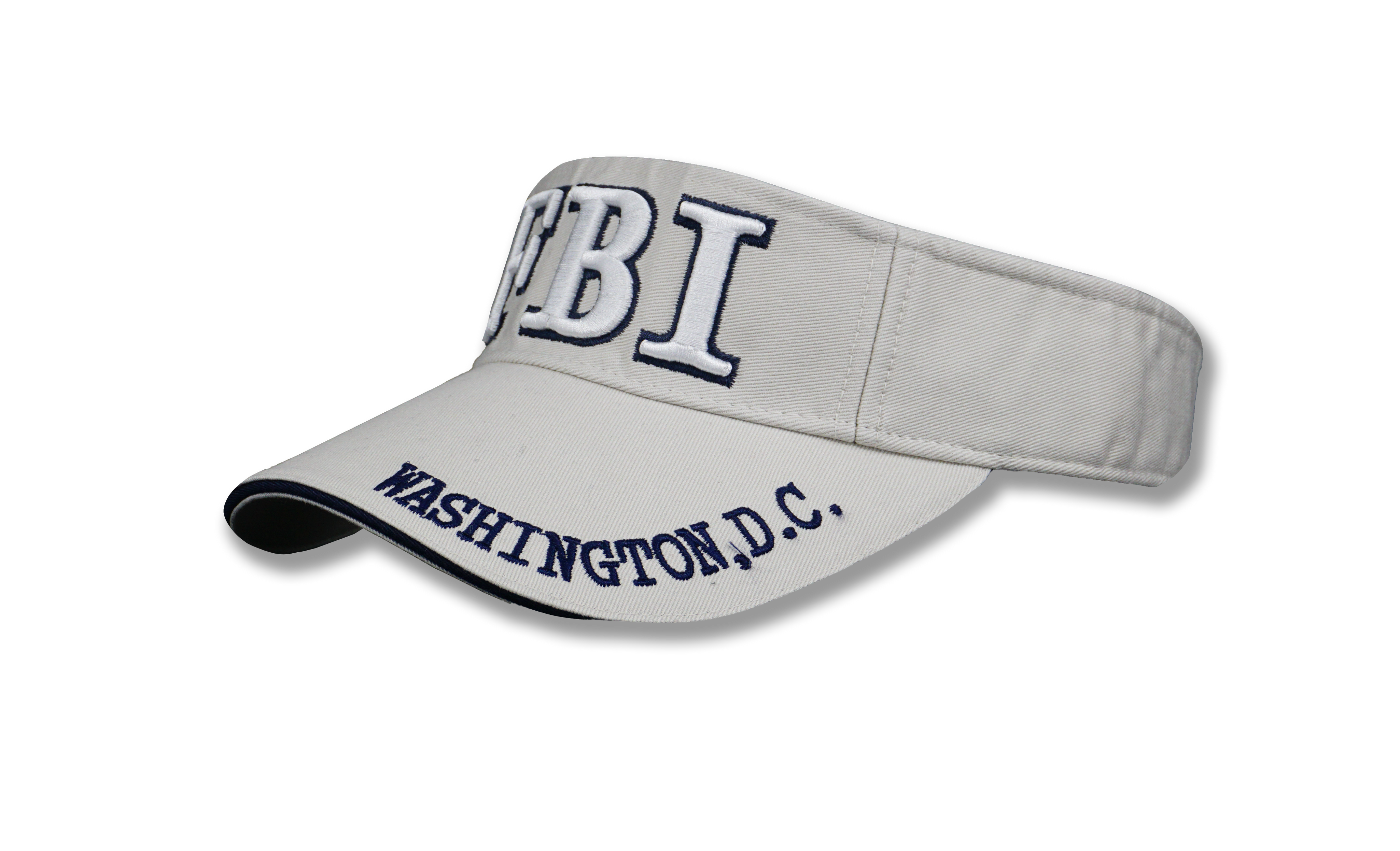 Black FBI Sun Visor Washington DC