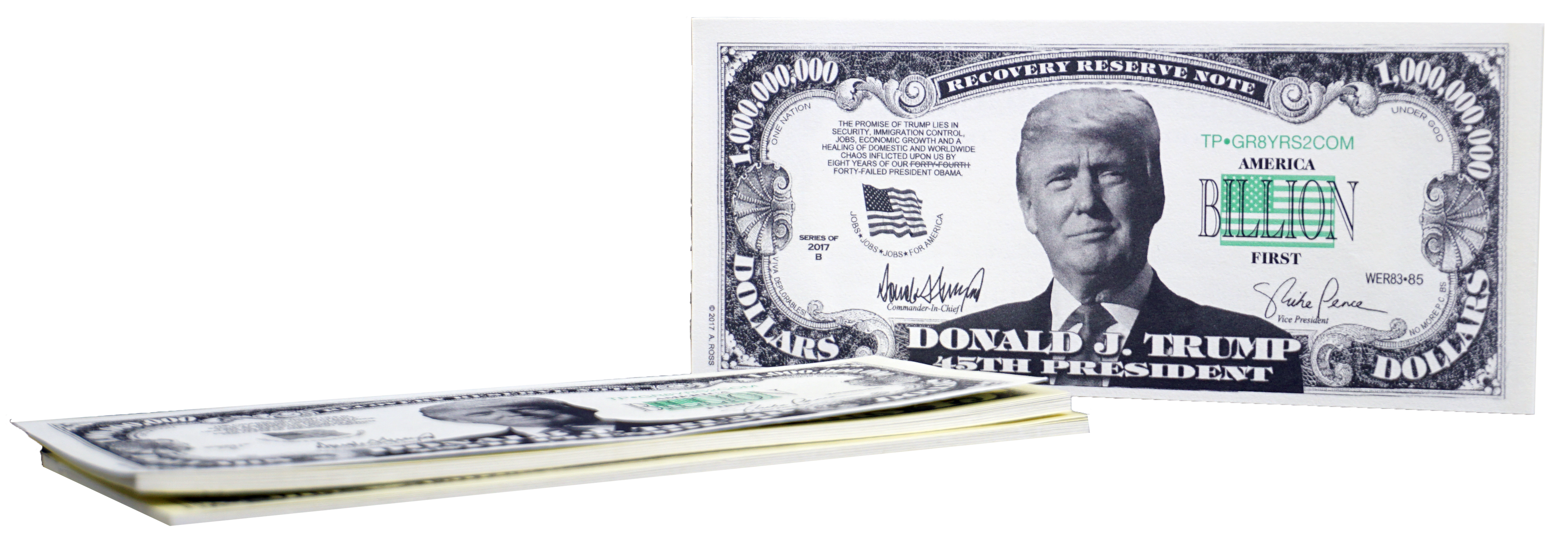 One Billion Dollar Donald Trump Bill