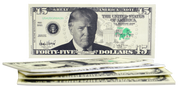 Forty-Five Dollar Donald Trump Bill