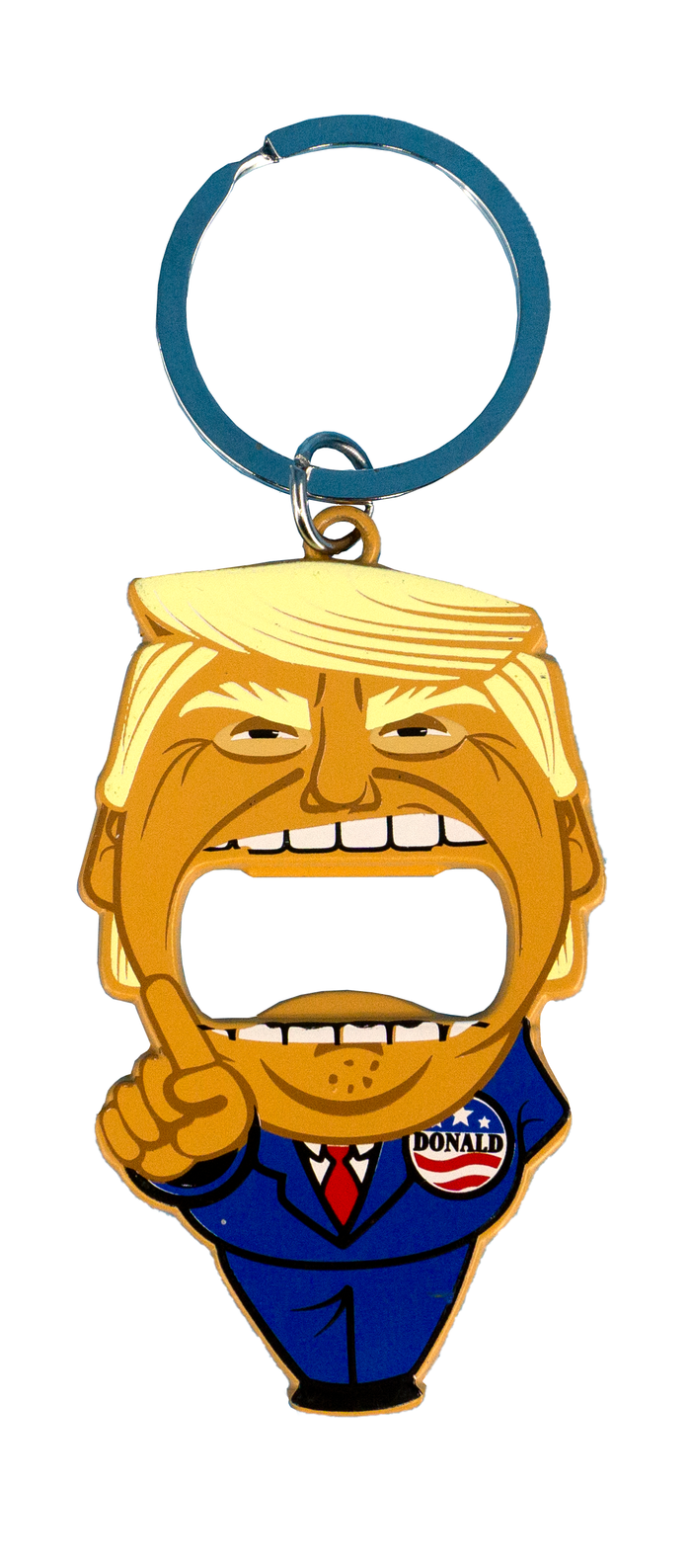 Donald Trump Bottle Opener Key Chain With Magnet