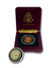 One Coin Holder Wooden Box