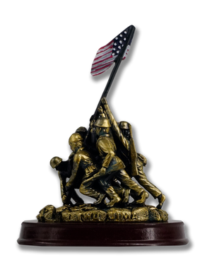 Iwo Jima Statue Bronze (6")