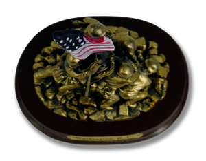 Iwo Jima Statue Bronze (6")