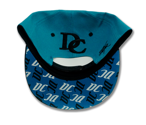 Washington DC Snapback Embroidered Baseball Cap Turquoise