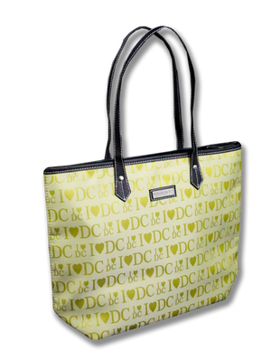 I Heart DC Shoulder Bag Lime Green