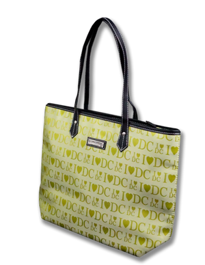 I Heart DC Shoulder Bag Lime Green